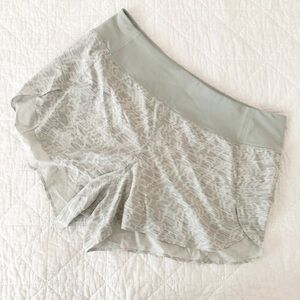 Athleta Printed Run With It 3.5” Short 1X